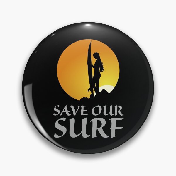 Item preview, save our surf, sunset background designed and sold by doctors-apparel.
