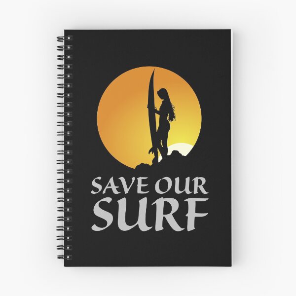 Item preview, save our surf, sunset background designed and sold by doctors-apparel.