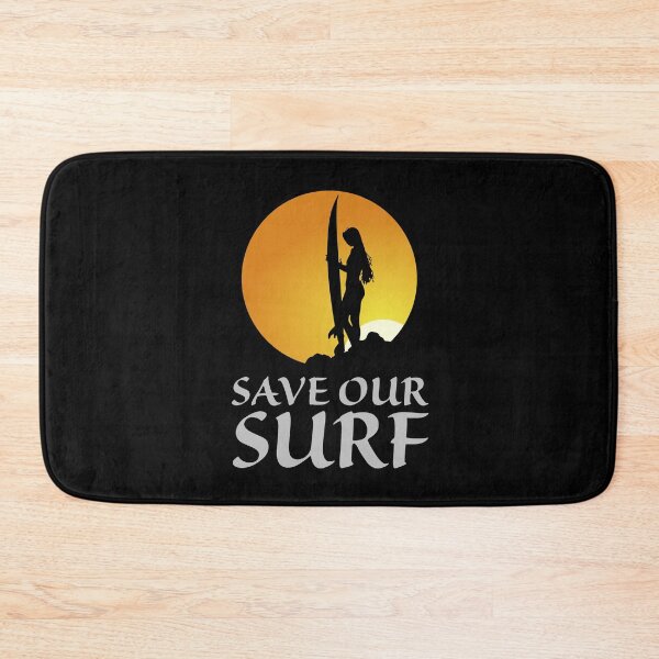 Item preview, save our surf, sunset background designed and sold by doctors-apparel.
