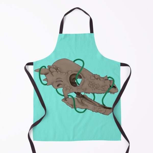Item preview, Stygimoloch skull with vines designed and sold by Dawnfeather.