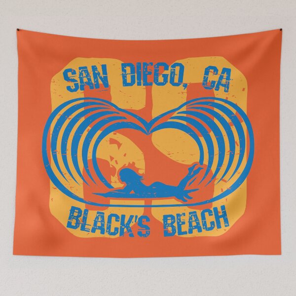 Item preview, San Diego, CA. Black's Beach designed and sold by studio838.