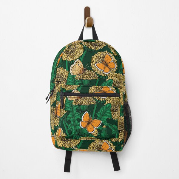 Item preview, Dandelion meadow on dark green designed and sold by Katerina Mitkova Kirilova.