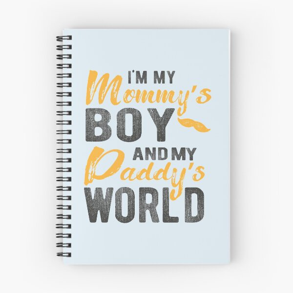 Item preview, im my mommy's boy and my daddy's world designed and sold by samah82.