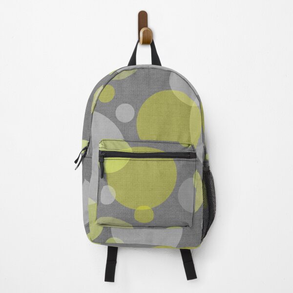 Item preview, Yellow-Gray Bubbles designed and sold by MerryMakewell.