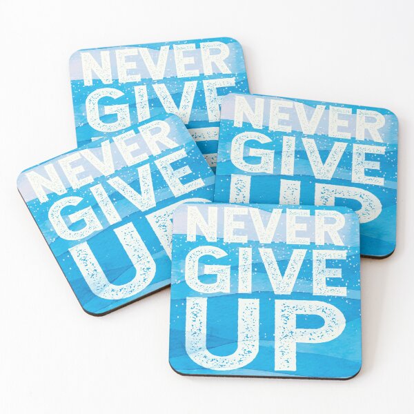 Item preview, Never Give Up designed and sold by Kriti Rastogi.