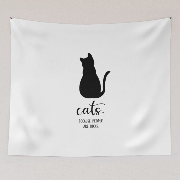 Item preview, Cats. Because People Are Dicks. designed and sold by k4wu.