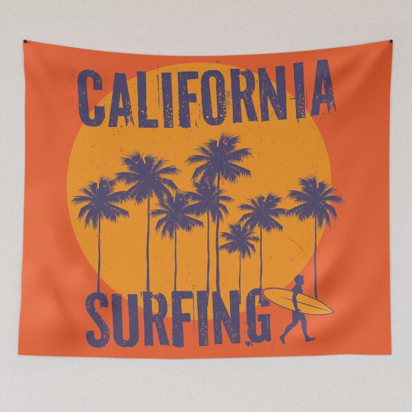 Item preview, California, Surfing designed and sold by studio838.