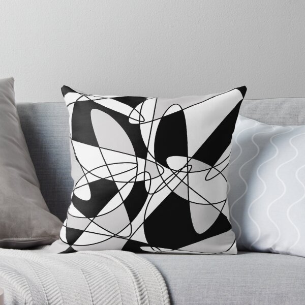 Item preview, Abstract pattern -  gray, black and white. designed and sold by K.S ART.
