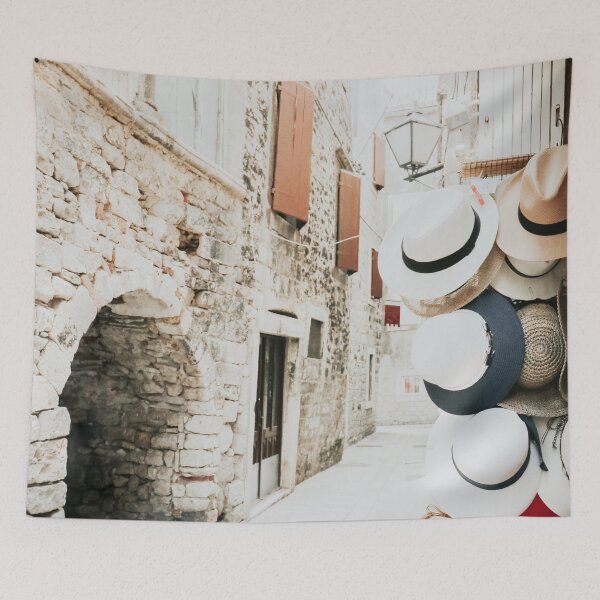 Item preview, Trogir in Croatia. One of the medieval streets designed and sold by Melissa Peltenburg.
