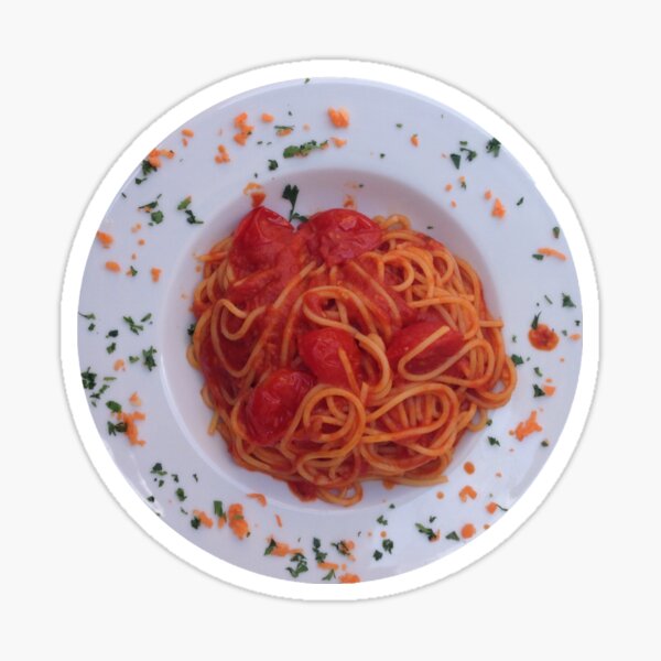 Spaghetti Sticker Sticker
