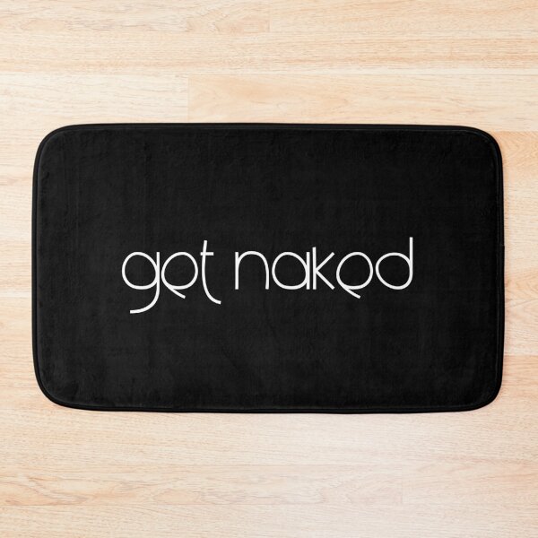 Item preview, Get Naked Funny Bathroom Graphic designed and sold by Flip & Flop.