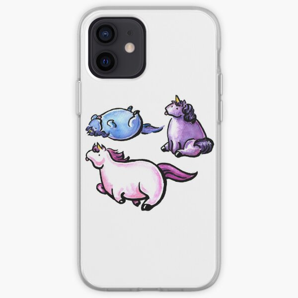 Chubby Unicorns iPhone Soft Case
