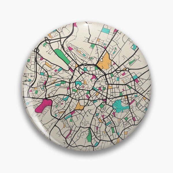 Item preview, Aachen, Germany Street Map designed and sold by A Deniz Akerman.