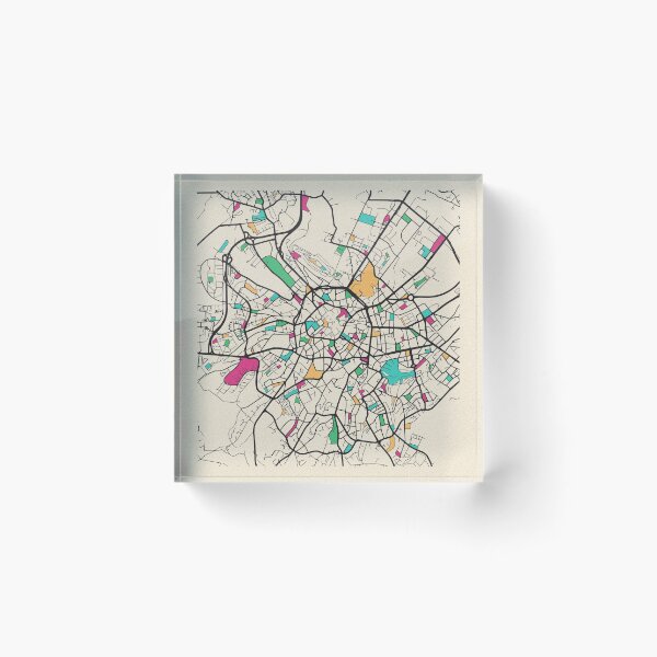 Item preview, Aachen, Germany Street Map designed and sold by A Deniz Akerman.