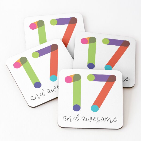 Item preview, 17 and Awesome! designed and sold by VicEllisArt.
