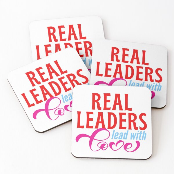 Item preview, Real Leaders Lead with Love  designed and sold by springbloomb.