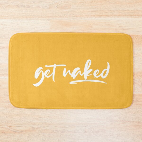 Item preview, Get Naked Funny Bathroom Graphic designed and sold by Flip & Flop.