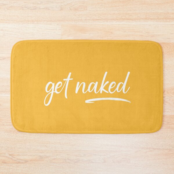 Item preview, Get Naked Funny Bathroom Graphic designed and sold by Flip & Flop.
