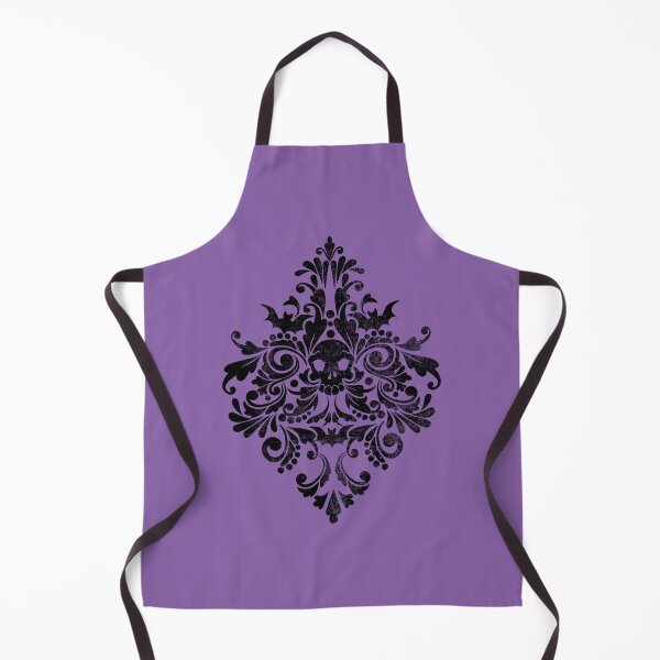 Item preview, Skull Damask Pattern designed and sold by LCWaterworth.