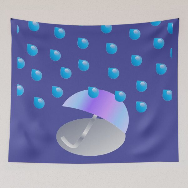 Item preview, A violet umbrella, protection against the rain designed and sold by helenkaiy.