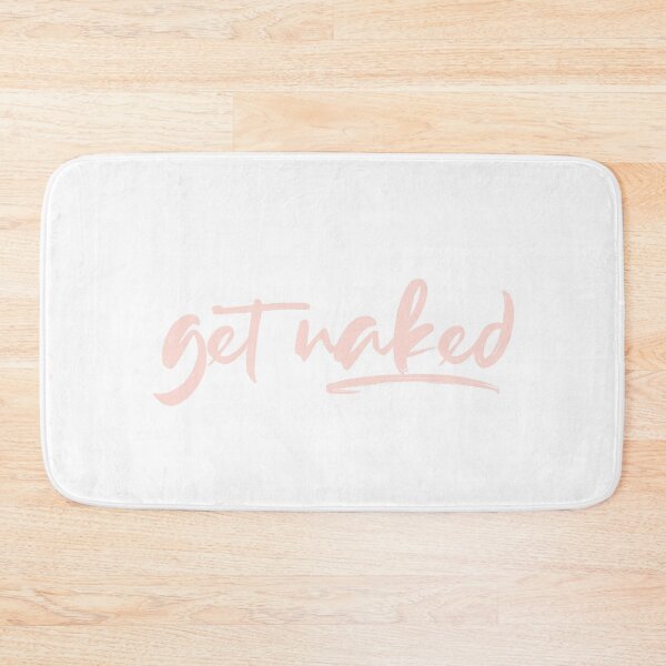 Item preview, Get Naked Funny Bathroom Graphic designed and sold by Flip & Flop.