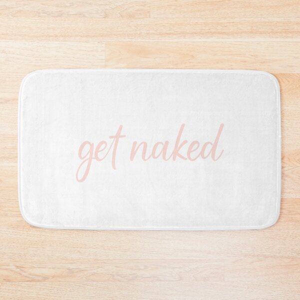 Item preview, Get Naked Funny Bathroom Graphic designed and sold by Flip & Flop.