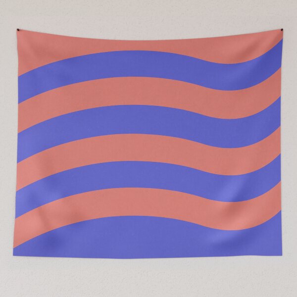 Item preview, Retro Pattern in Orange and Blue Design 516 designed and sold by Artnigel.