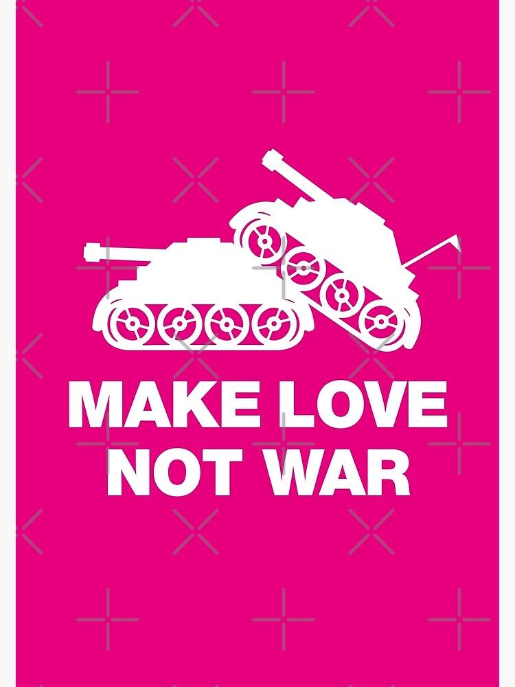 Make love not war картинки