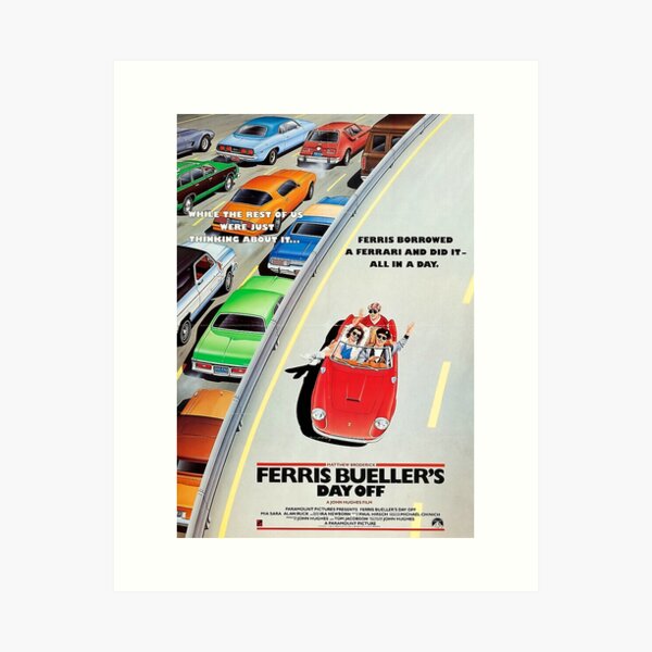 Item preview, Bueller's Car Ferris Coll designed and sold by Andrea-Gardner.