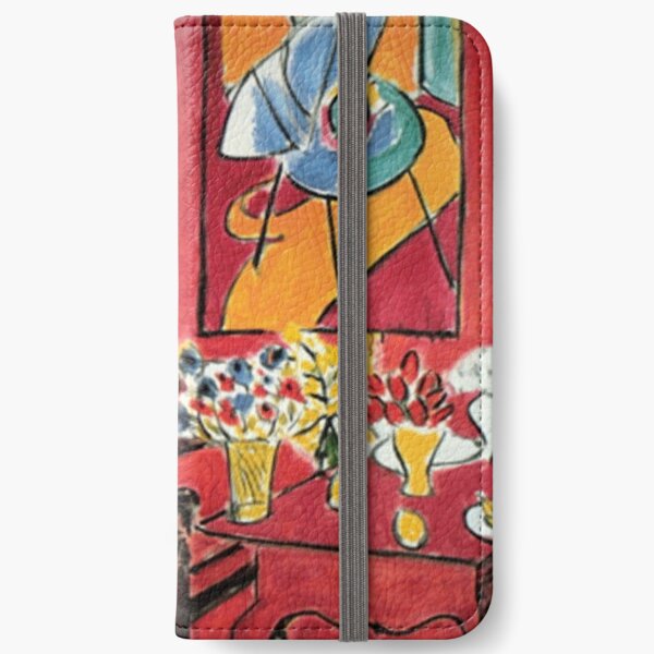 Grand Interieur Rouge Matisse 1948 iPhone Wallet