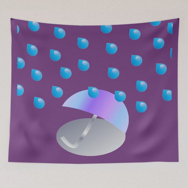 Item preview, A violet umbrella, protection against the rain designed and sold by helenkaiy.