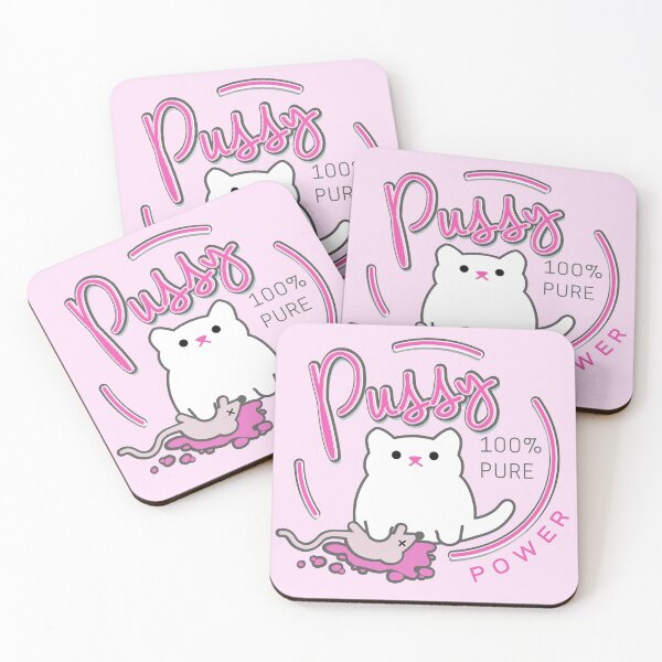 Item preview, 100% Pure Pink Pussy Power designed and sold by poprockstarfish.