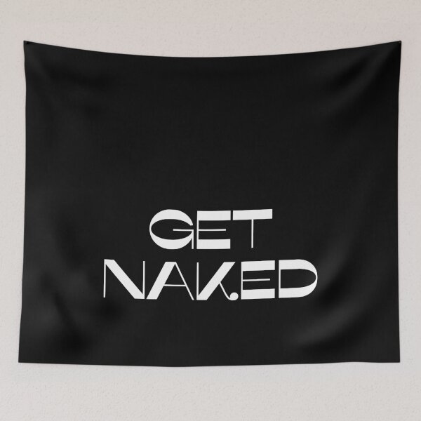 Item preview, Get Naked Funny Bathroom Graphic designed and sold by Flip & Flop.