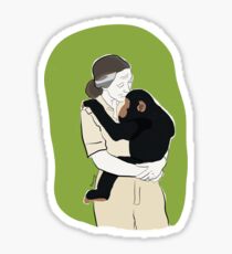 Pegatina Dra. Jane Goodall