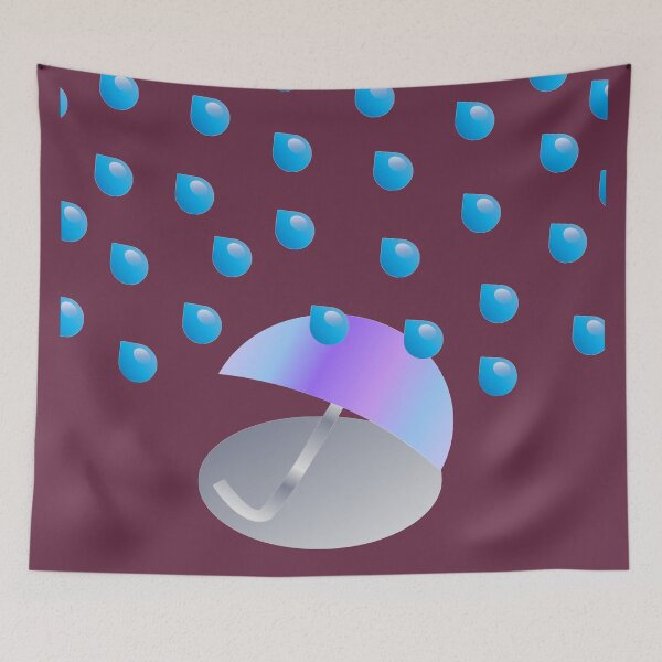 Item preview, A violet umbrella, protection against the rain designed and sold by helenkaiy.