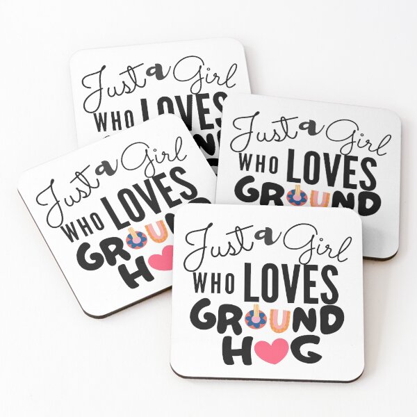 Item preview, Just A Girl Who Loves Groundhog I designed and sold by dalypdesign.