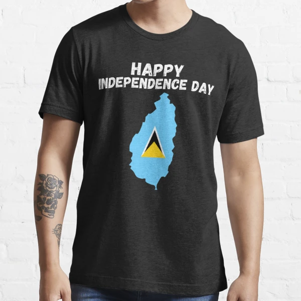 Saint Lucia Independence day Essential T-Shirt for Sale by