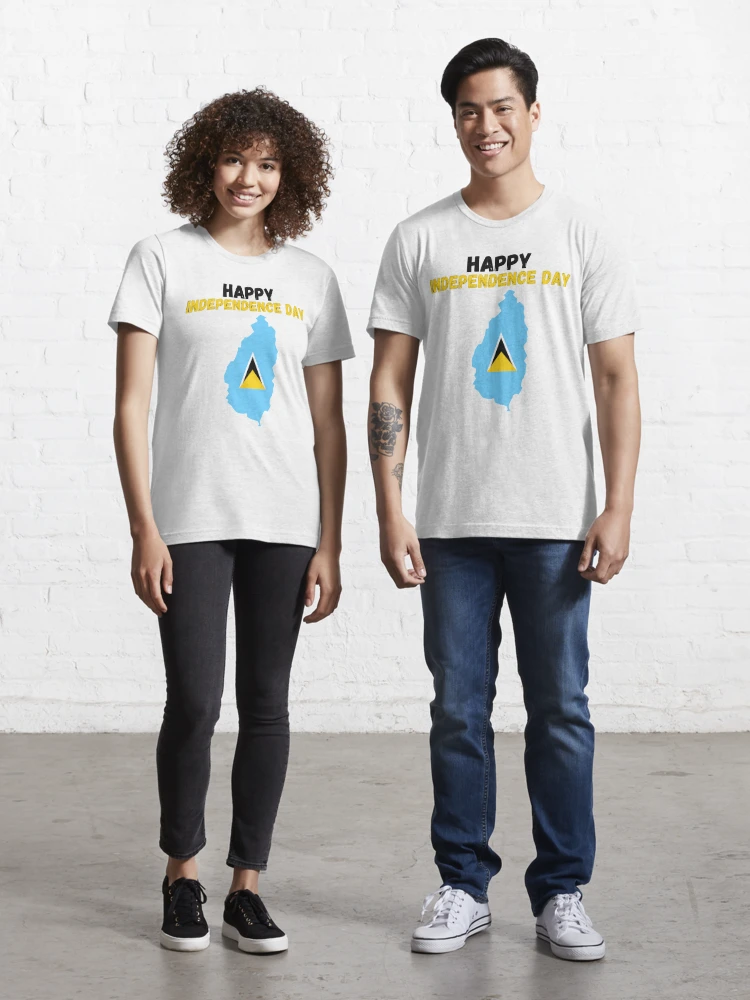 Saint Lucia Independence day Essential T-Shirt for Sale by