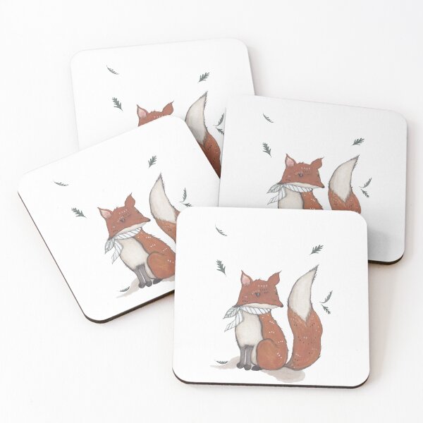 Item preview, Mr.Foxy in the Oak Forest designed and sold by RoseGoldRabbit.