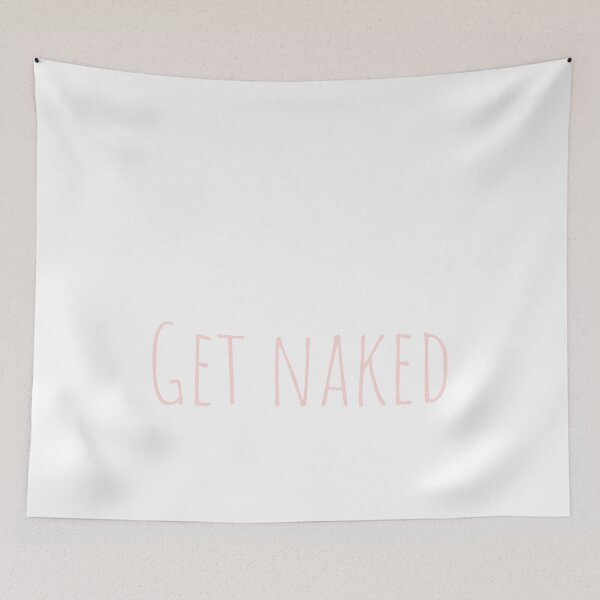 Item preview, Get Naked Funny Bathroom Graphic designed and sold by Flip & Flop.