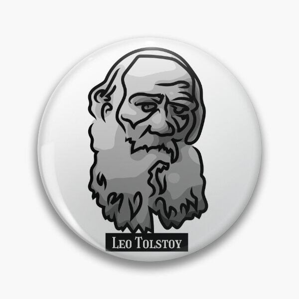 Item preview, Portrait of the writer Tolstoy designed and sold by Xdelacra.