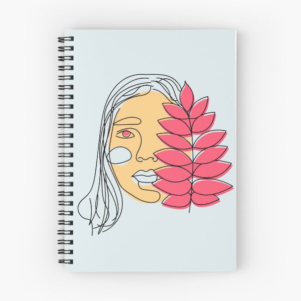 Item preview, Minimalist Abstract Tropical Vibes Single Line Illustration designed and sold by gugenia.