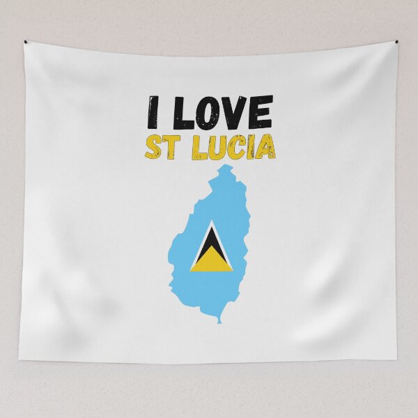 Item preview, I Love Saint Lucia designed and sold by Sinovius.
