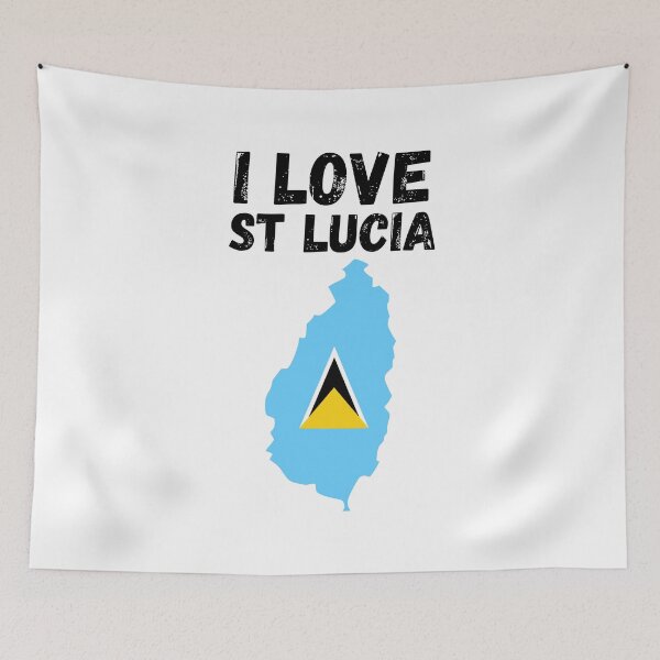 Item preview, I Love Saint Lucia designed and sold by Sinovius.