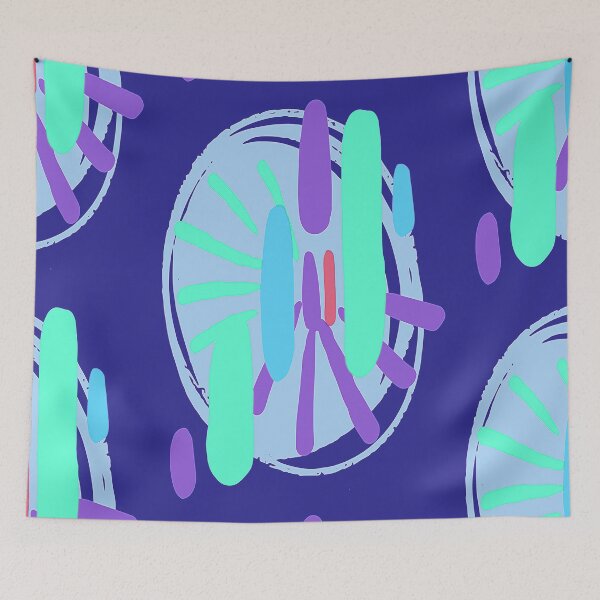 Item preview, Arte Abstracto Psychedelic, Multicolored Vibrant Abstract Art Design nr 2 designed and sold by Adri Barnard.
