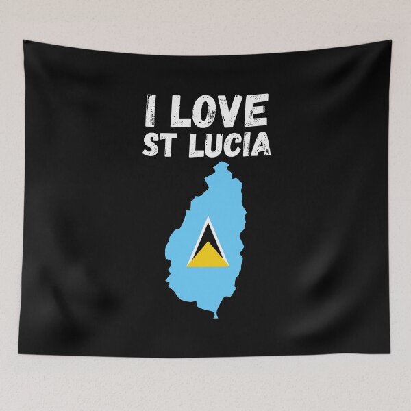 Item preview, I Love Saint Lucia designed and sold by Sinovius.