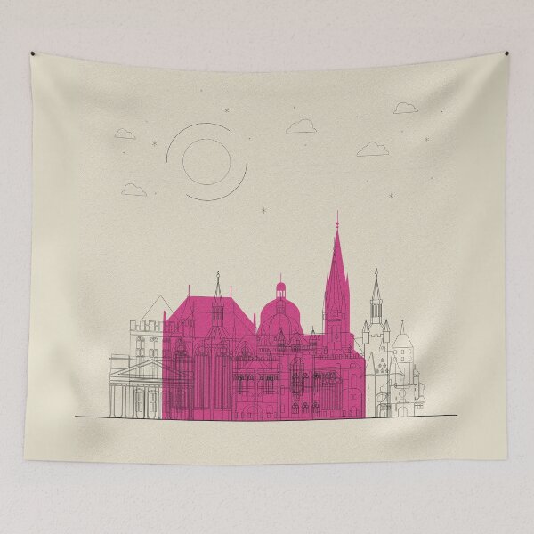Item preview, Abstract City Posters: Aachen, Germany designed and sold by A Deniz Akerman.