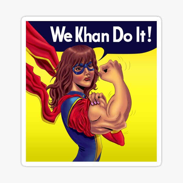 We Khan Do It Sticker