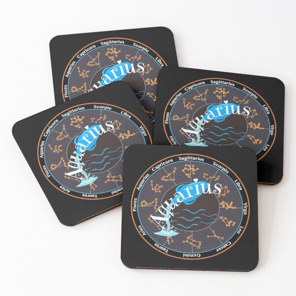 Item preview, New Aquarius Zodiac Sign designed and sold by designInk.