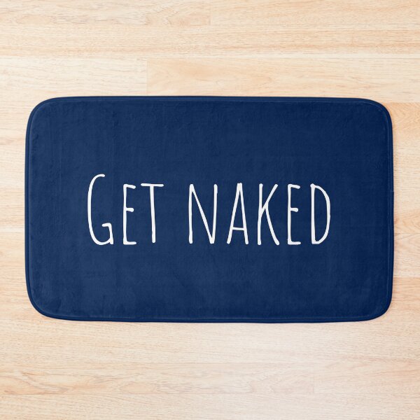 Item preview, Get Naked Funny Bathroom Graphic designed and sold by Flip & Flop.